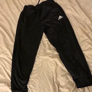 Adidas Kids Charcoal Joggers